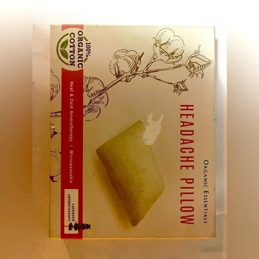 Headache pillow heat and cold aromatherapy/‎ microwave
